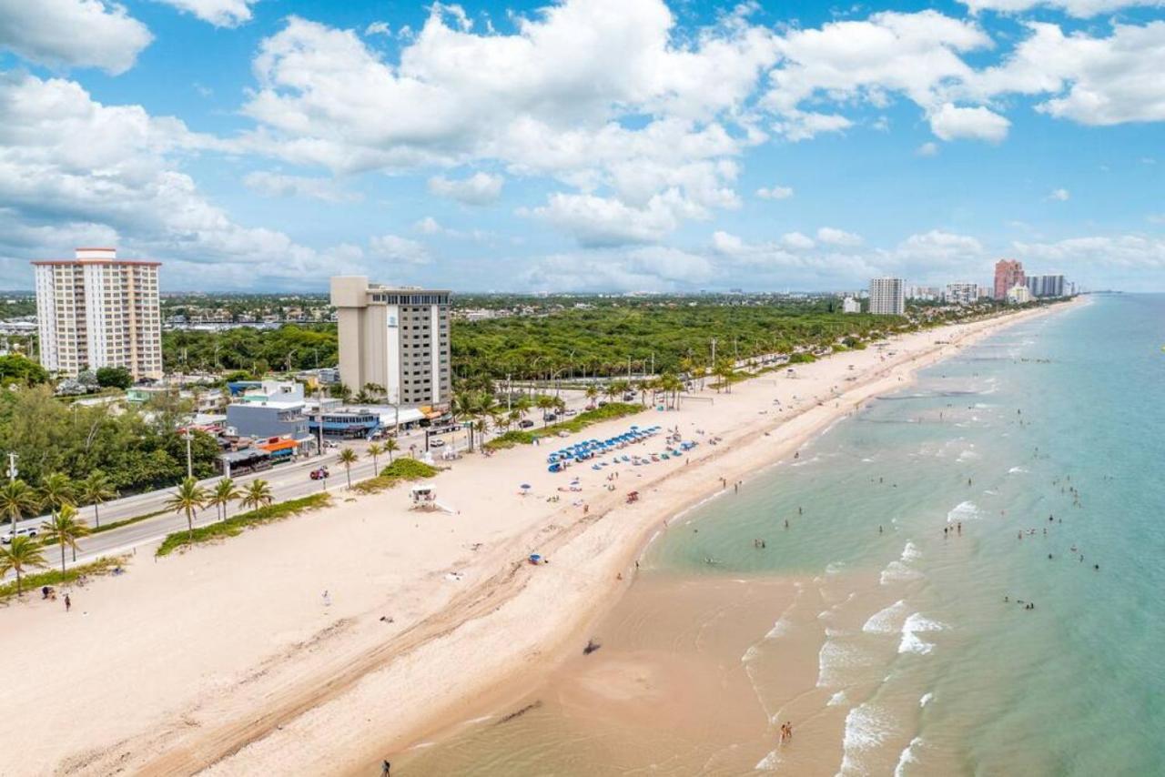 The Purple Pelican Beachfront With Ocean Balcony Unit 3 Fort Lauderdale Extérieur photo