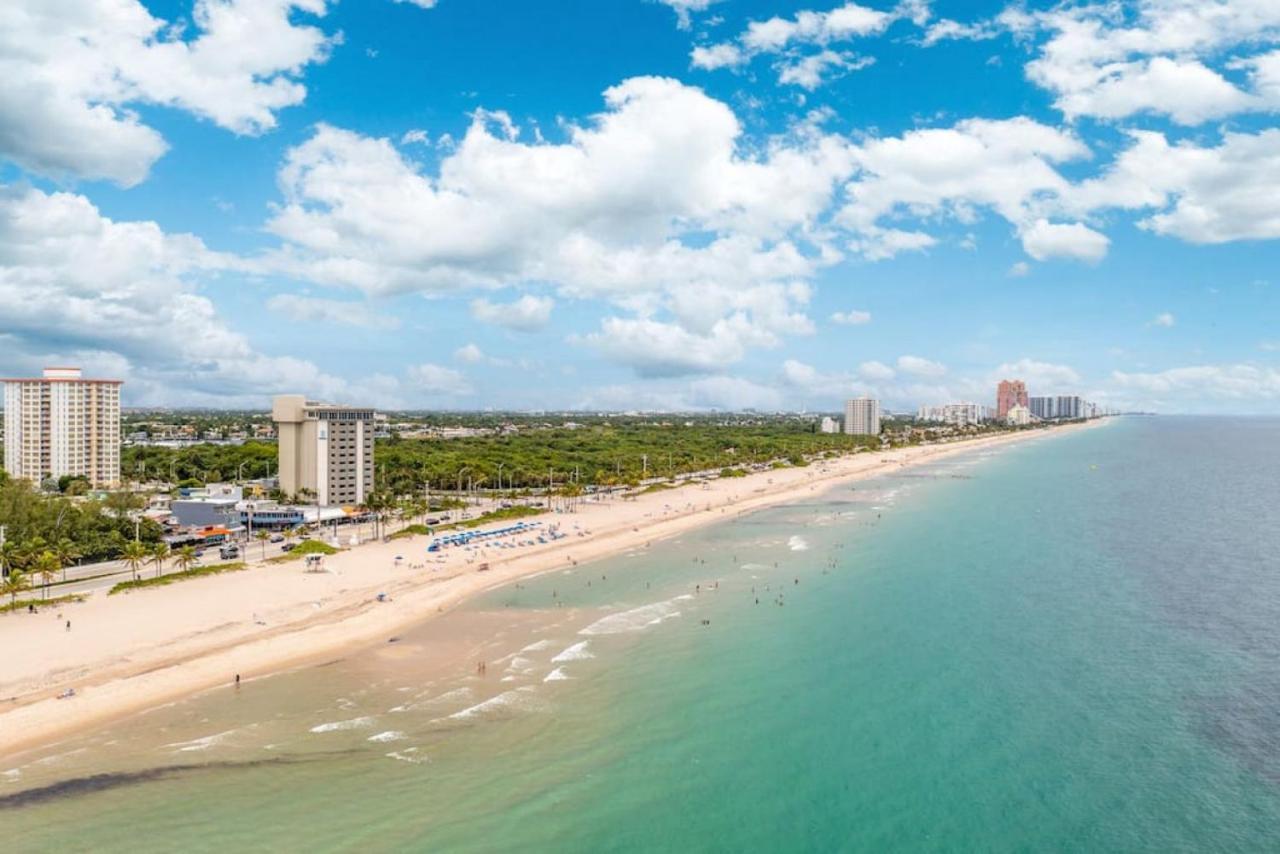 The Purple Pelican Beachfront With Ocean Balcony Unit 3 Fort Lauderdale Extérieur photo
