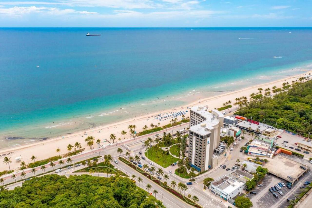 The Purple Pelican Beachfront With Ocean Balcony Unit 3 Fort Lauderdale Extérieur photo