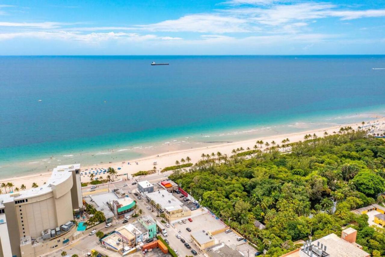 The Purple Pelican Beachfront With Ocean Balcony Unit 3 Fort Lauderdale Extérieur photo