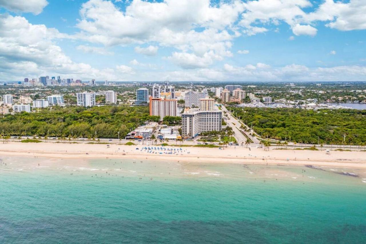 The Purple Pelican Beachfront With Ocean Balcony Unit 3 Fort Lauderdale Extérieur photo