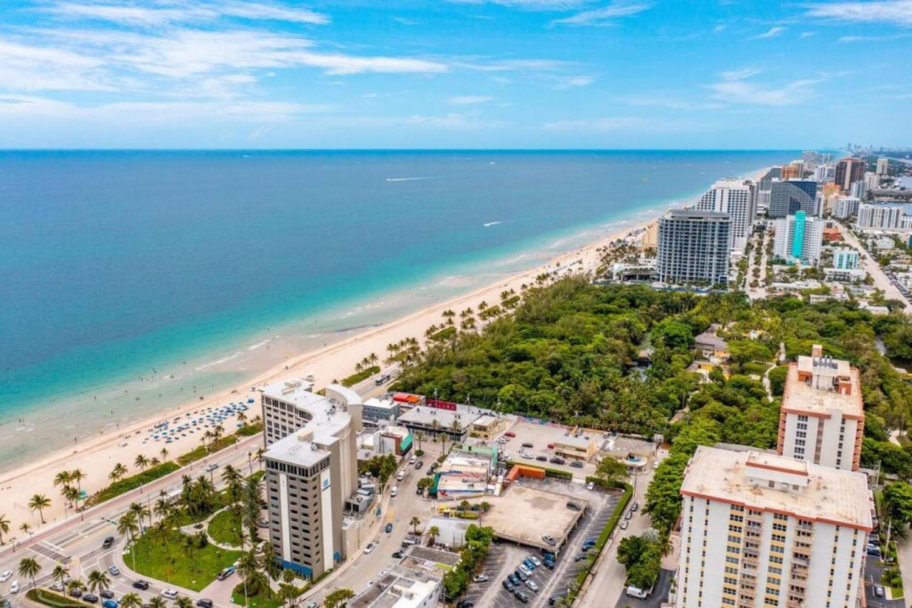 The Purple Pelican Beachfront With Ocean Balcony Unit 3 Fort Lauderdale Extérieur photo