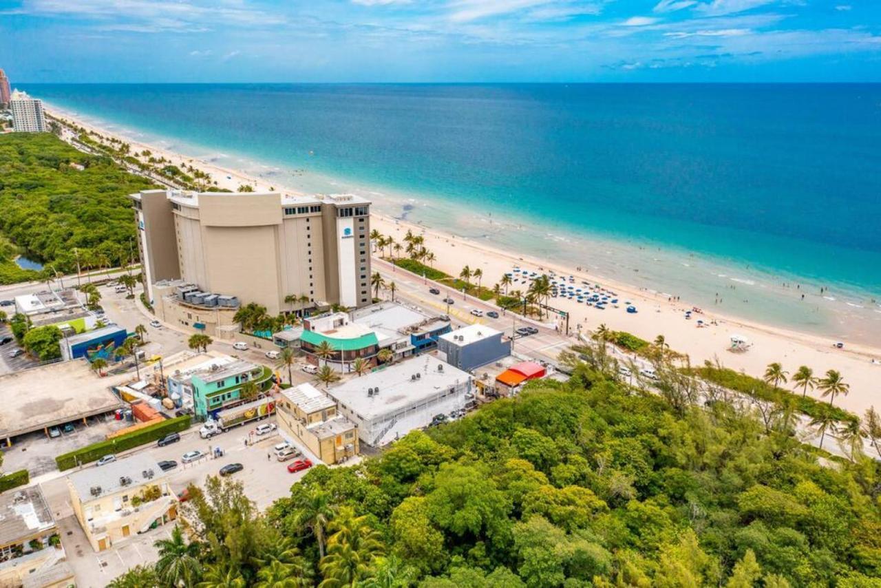 The Purple Pelican Beachfront With Ocean Balcony Unit 3 Fort Lauderdale Extérieur photo