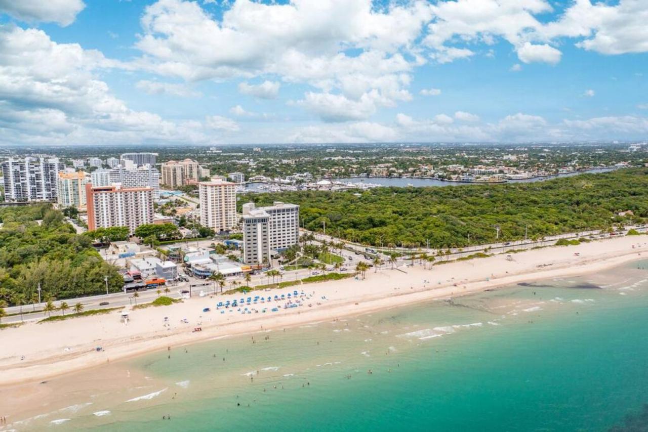 The Purple Pelican Beachfront With Ocean Balcony Unit 3 Fort Lauderdale Extérieur photo